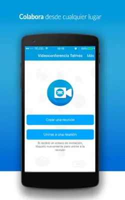Videoconferencia Telmex android App screenshot 3